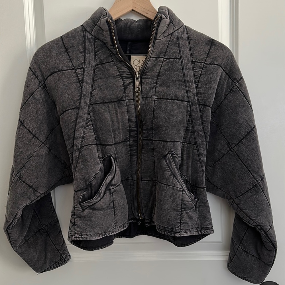Chaser Quilted Bomber